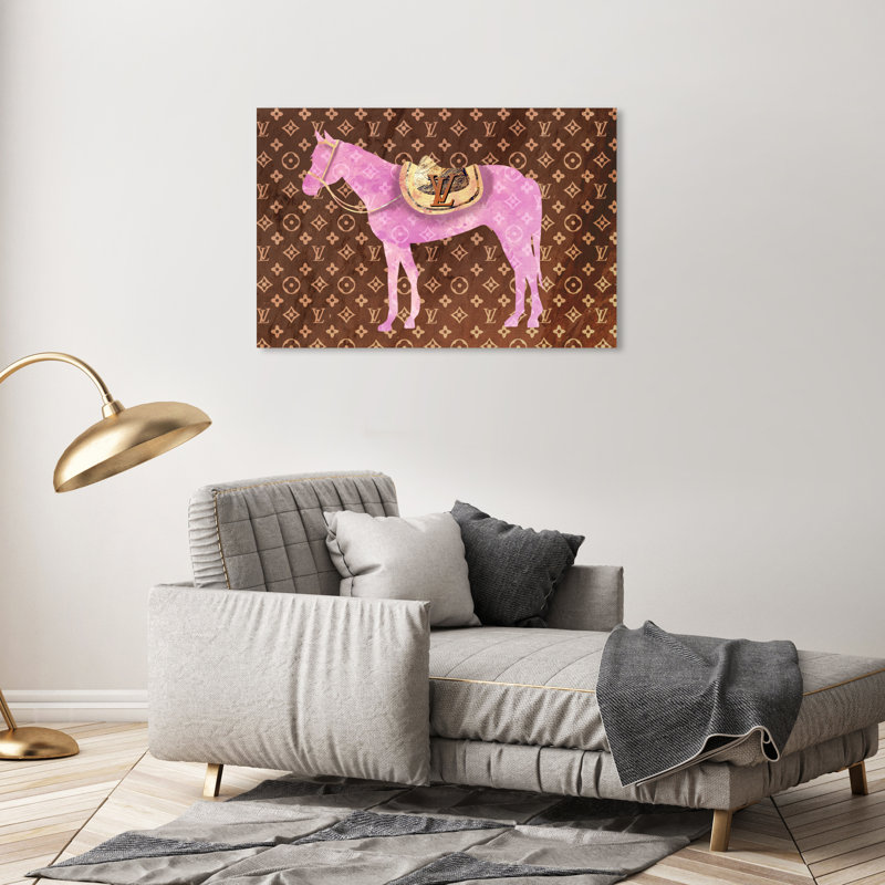 Abstrait bleu sarcelle amoureux - reproduction d'art, H 24 po x l 36 po x P 1,5 po, Toile tendue