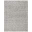 Tapis gris en laine tissé à la main Froelich-91177834