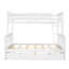 Lit superposé simple au-dessus de 2 tiroirs Evalee par Harriet Bee-862984573