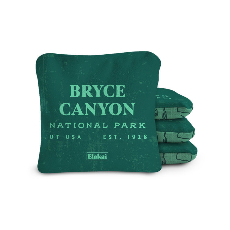 Durasuède Bryce Canyon National Park + Turbo Polyglide Pilote Versacraft, H 6 po x l 6 po x P 1 po, Vert