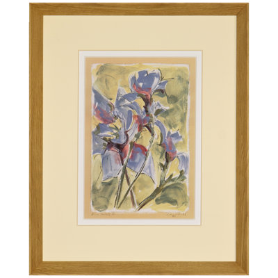 Blue Petals I Print