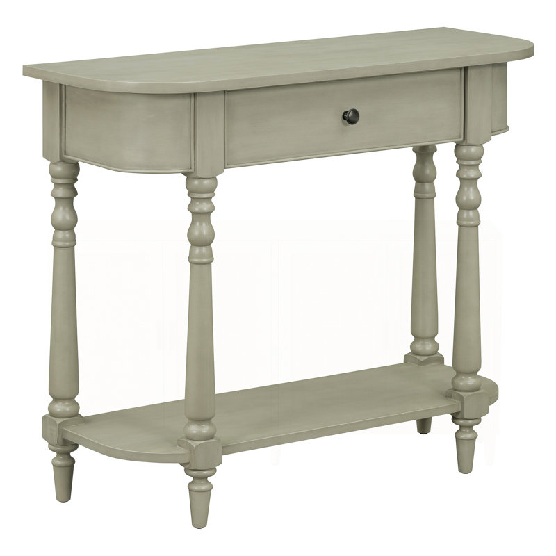 Versatile Narrow Conway with Stylish Design and Practical Storage, Gray