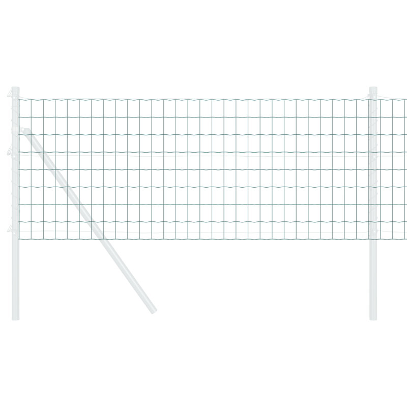 Steel Border Fencing, 60 x 5000 x 0.2 cm