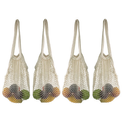 Reusable Net Picnic Tote Bag