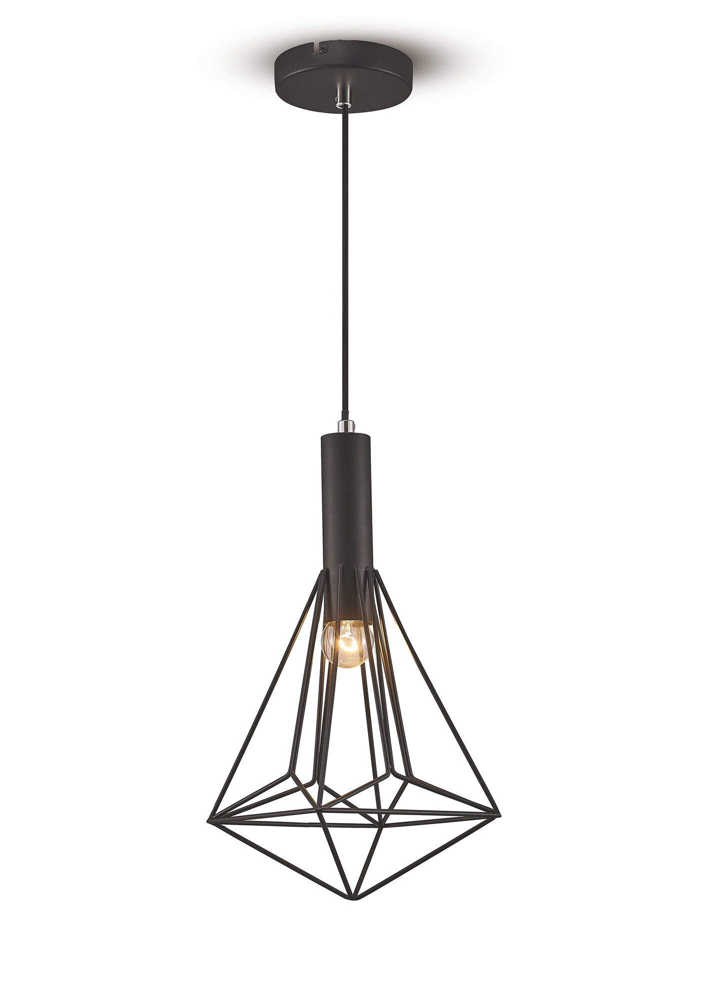 Single geometric deals pendant light