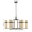 Ansara 6-Light Chandelier in Mediterranean Bronze by Dann Foley