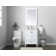 Jadaya 24'' Single Bathroom Vanity with Engineered Marble Top
