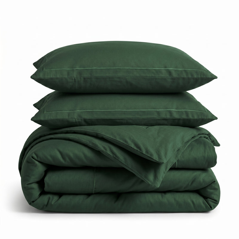 Ensemble de housse de couette en mélange de coton égyptien à densité de tissage 300 fils Mitchell Écosse