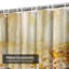Magnifique rideau de douche avec 12 crochets-1546292910