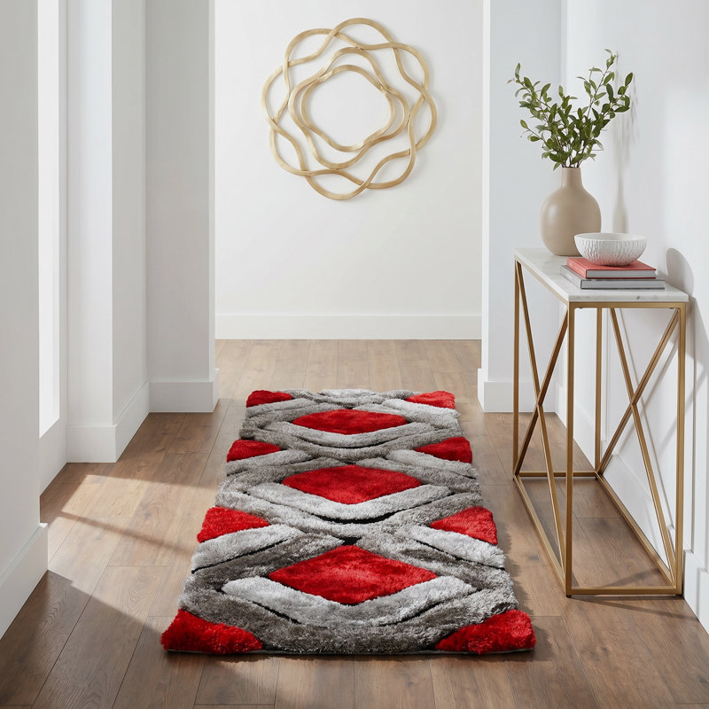 Corey-Leigh Abstract Indoor Rug, Runner 2'4" x 8'