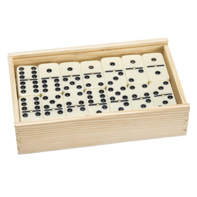 Ensemble 55 pièces double 9 domino