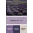 Botanical Lavender Purple Canvas Wall Art