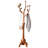 Janiya 8-Hook Solid Wood Freestanding Coat Rack -1854738707