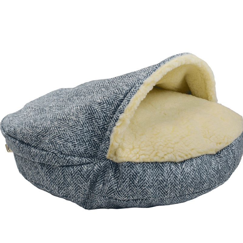 Lit orthopédique Snoozer Premium, Indigo Palmer, Petit (l 25 po x P 25 po x H 12 po)
