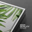 Feuille de palmier tropical vert minimaliste 3 pièces-91874837-91874838