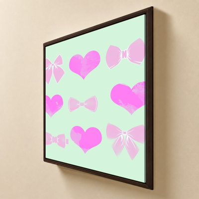 Nœuds et cœurs par CAD Designs - Graphisme sur toile