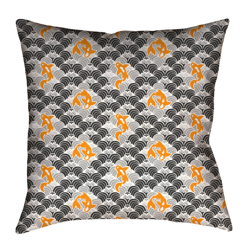 Coussin Katelyn Elizabeth, 16 po x 1 po, gris