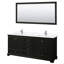 Ensemble de meuble-lavabo double 80 "avec miroir Deborah-97811525-97811015-97811010