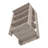 Linen Cabinet, Two Interior  Shelves, Two Open Shelves, Single Door-468689685