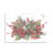 16'' Waterproof Berry Pine And Cedar Glass Candle Holder