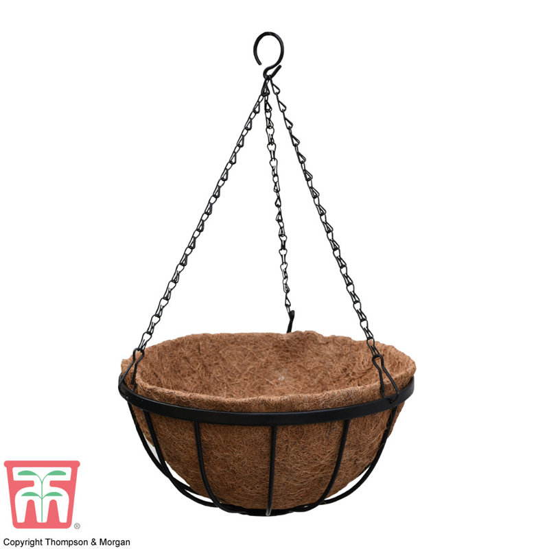 Dubenky Hanging Basket Planter with Liner (x4), 4