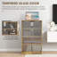 Cabinet multimédia, armoire stéréo à 4 niveaux,-579912532