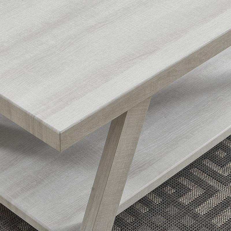 Angeleca End Table, White