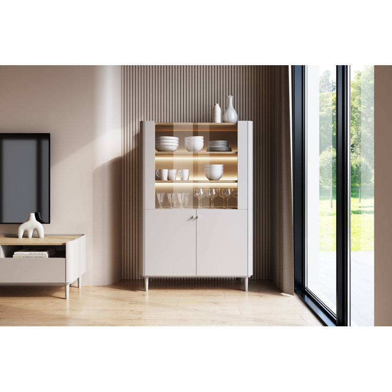 Blackett Display Cabinet, Cream