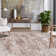 Abstract Tufted Brown/Ivory Area Rug