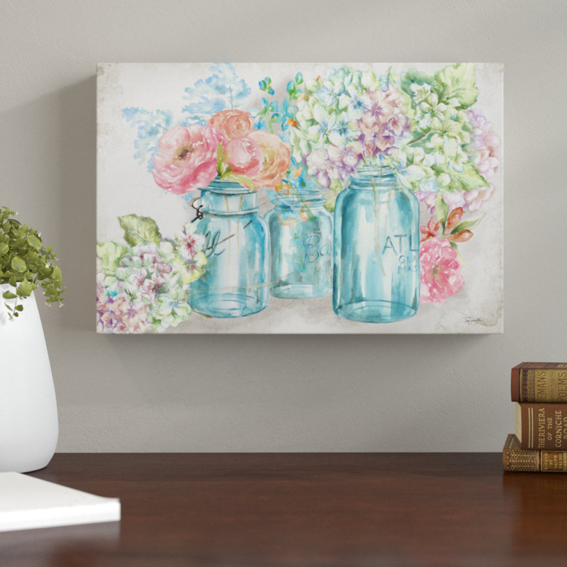 1 Piece Wrapped Canvas Painting, 60.96cm H x 91.44cm W