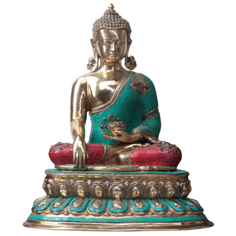 Statue de Bouddha Bhumisparsha