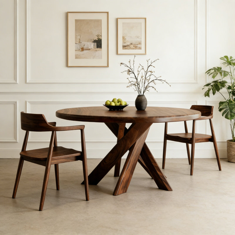 Simple, Retro and Creative Design Dining Table