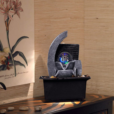 Indoor Waterfall Fountain with Lights