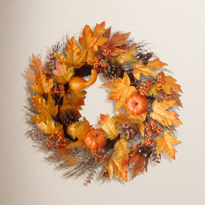 Pumpkin Wreath