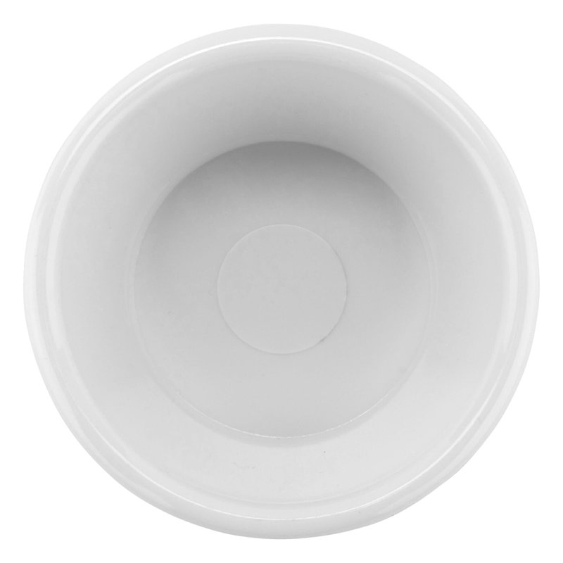 G.E.T. Melamine 12 Piece Ramekin / Soufflé Dish Bakeware Set, White