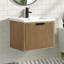 Anelie 24" Wall-Mounted Single Bathroom Vanity Set-2057562285-2131191435