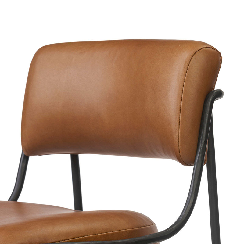 Nettie Dining Chair-Crypton Nomad Snow, Sonoma Chestnut