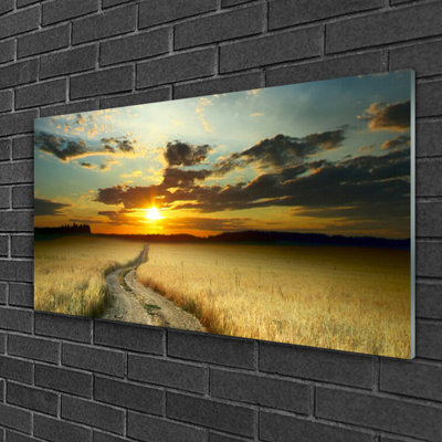 Way Meadow - Unframed Photograph on Glass