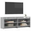 Unfinished TV Stand for TVs up to 58" with Fireplace Included-1237420278