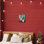 Giclée de Noël rétro encadrée à la machine, design par Jilly Jack Designs