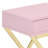 Pink & Gold Table - Versatile For Different Room Decor Home And Office Spaces-1319033939-1319033934
