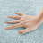 20X30 Inch 100% Cotton Tufted Reversible Bath Rug, 3000 GSM, Blue-756388022
