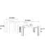 Table basse ronde avec pieds en chêne-104780149-104780151