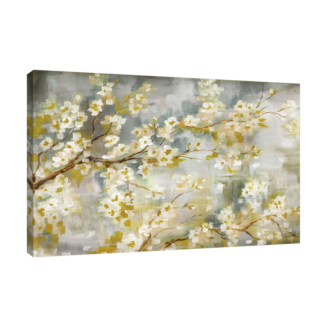Cherry Blossoms by Tre Sorelle Studios - Wrapped Canvas Print