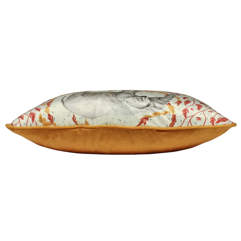 Floral Square Throw Cushion