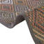 Tapis intérieur / extérieur vert / rouge / orange / beige Jacquarius-1084364392
