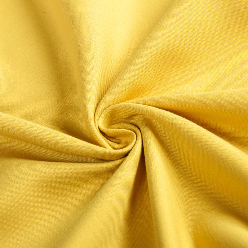 Bed Pillowcases, 1800 Brushed Microfiber Pillow Cases with Envelope Closure - NTBAY, Yellow, Standard