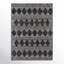 Andes Geometric Area Rug in Charcoal/Beige-1506145781