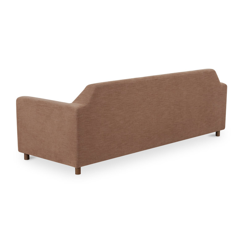 Finch Sofa, Sunbaked Clay Linen Blend