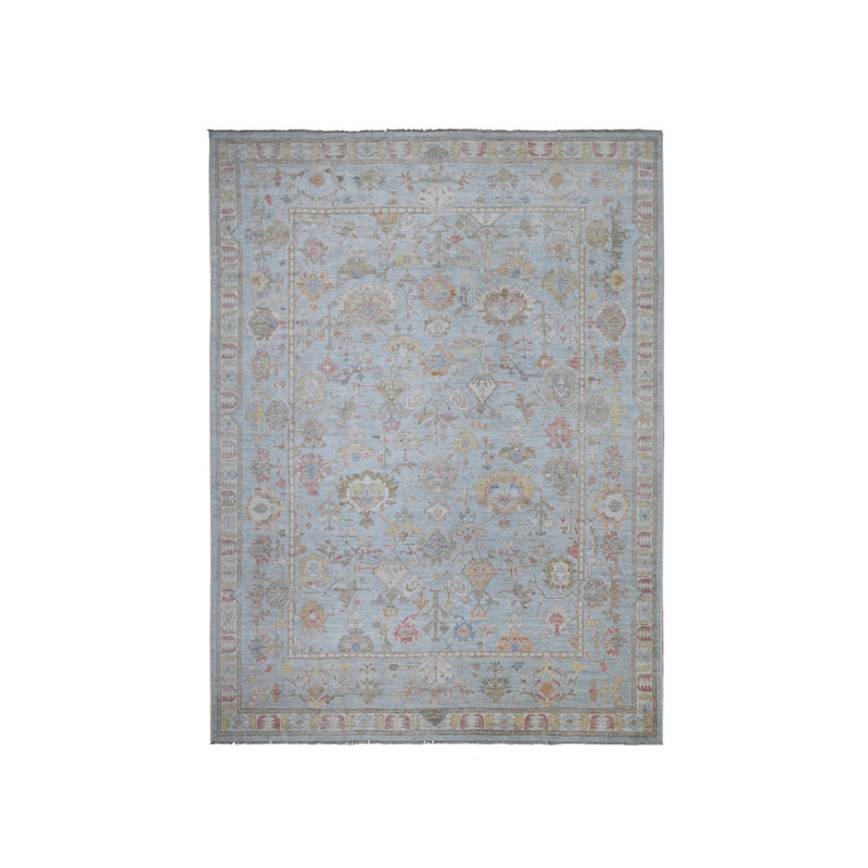 Tapis oriental tribal à motif floral 10 pi x 13 pi 5 po D233ECFCDC024D1DA7FBA58ADF09503A